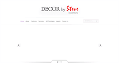 Desktop Screenshot of decorbysteve.ca